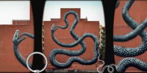 dipinto murale Perth serpente