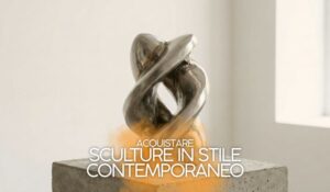 acquistare sculture in stile contemporanea